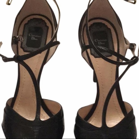 Christian Dior strapped pumps size 39 - Picture 7 of 8